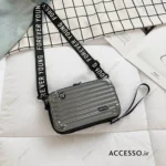 کیف چمدونی دودی