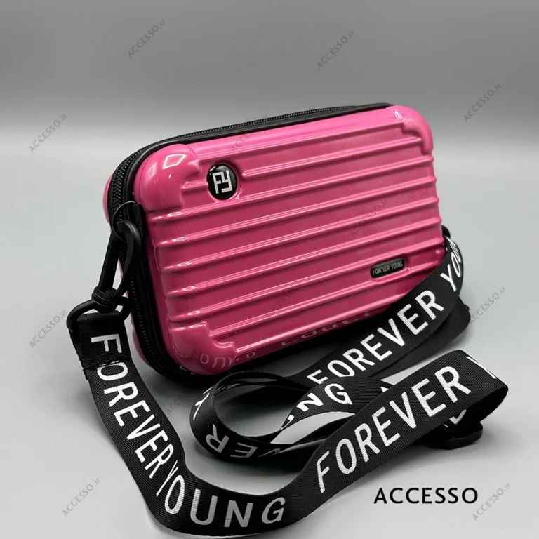 کیف چمدانی سرخابی