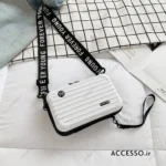 کیف چمدانی سفید