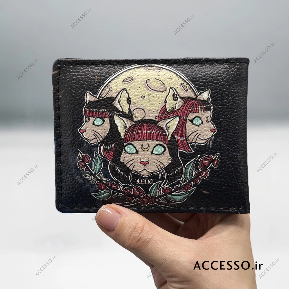 کیف پول گربه